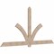 Ekena Millwork Redmond Smooth Timber Gable Bracket, Douglas Fir, 108"W x 54"H x 1 1/2"D x 5 1/2"F, 12/12 Pitch GBW108X54X0206RED00SDF - alternate 4